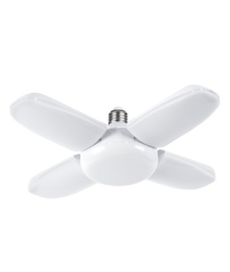GloboStar® 999-0005 Λάμπα LED E27 Fan Blade 60W 6780lm 180° AC 220-240V IP20 Φ35 x Υ10cm Φυσικό Λευκό 4000K